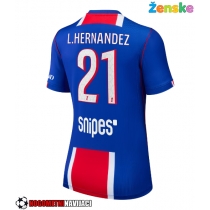 Ženske Nogometnih dresov Paris Saint-Germain Lucas Hernandez #21 Domači 2026-27 Kratki rokavi